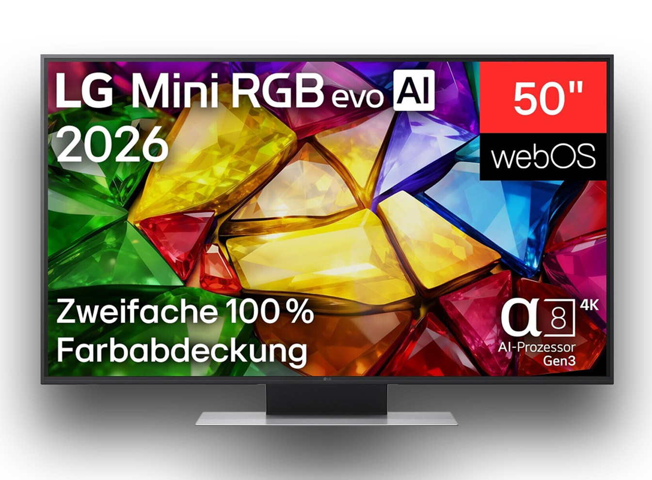 LG 50&ldquo; Mini RGB evo AI